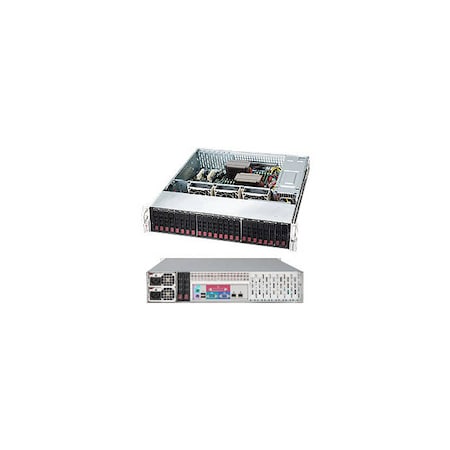 Supermicro SuperChassis 920W 2U Rackmount Server Chassis (Blk), CSE-216BAC-R920LPB CSE-216BAC-R920LPB
